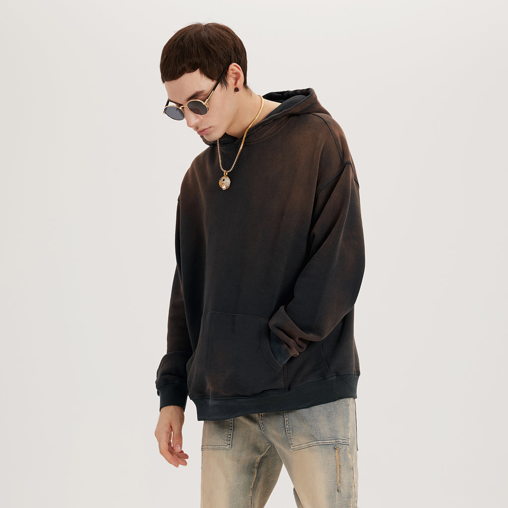 Oversized Streetwear Hoodie „Area 51“ – Alien Warning Sign Unisex - Beatwear 71