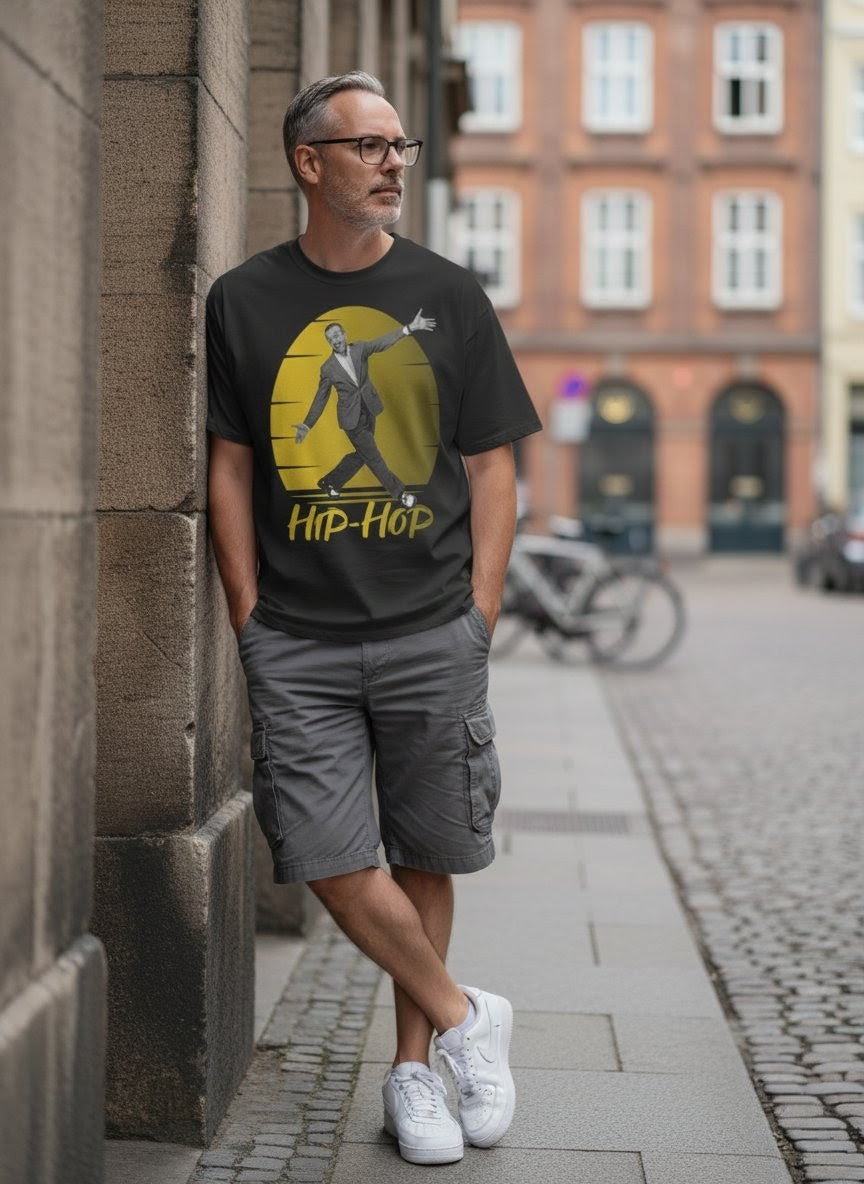 Hip Hop T-Shirt – Vintage Dance Art Print | Unisex Streetwear - Beatwear 71