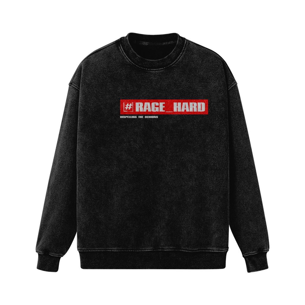 Statement Streetwear Hoodie „Rage Hard“ – Graphic Unisex - Beatwear 71