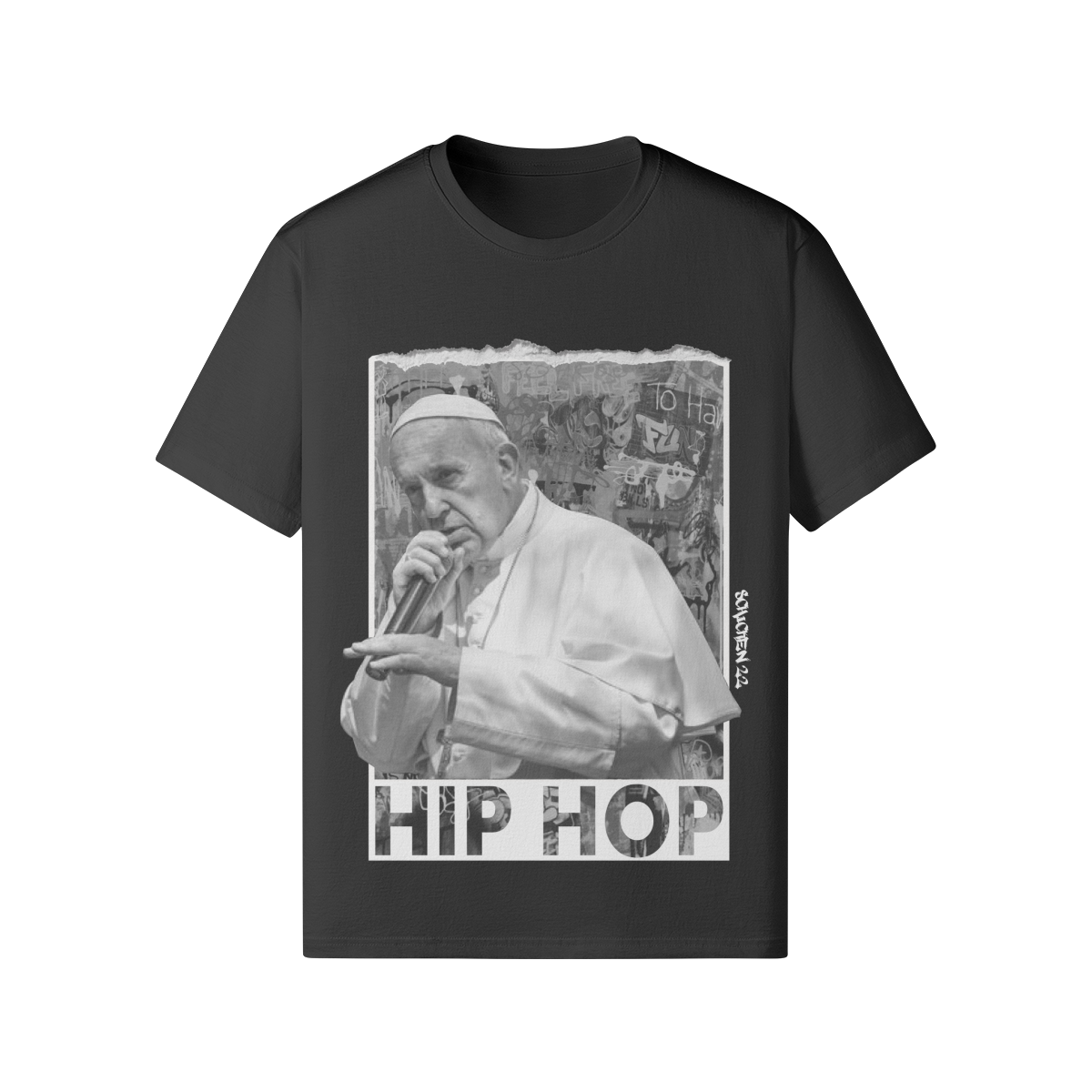 Oversized Hip-Hop Streetwear T-Shirt „Hip Hop“ – Rap Culture Unisex - Beatwear 71