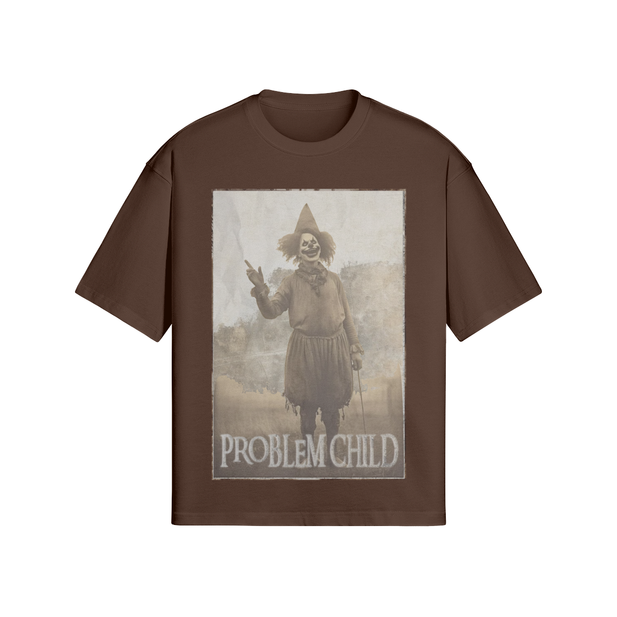 Oversized Streetwear T-Shirt „Problemchild“ – Graphic Print Unisex - Beatwear 71