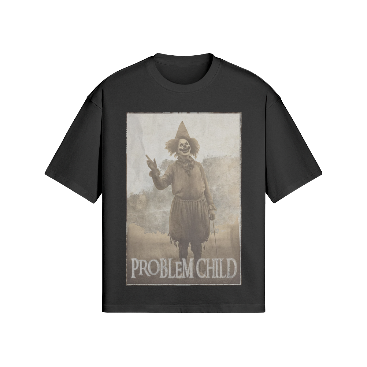 Oversized Streetwear T-Shirt „Problemchild“ – Graphic Print Unisex - Beatwear 71