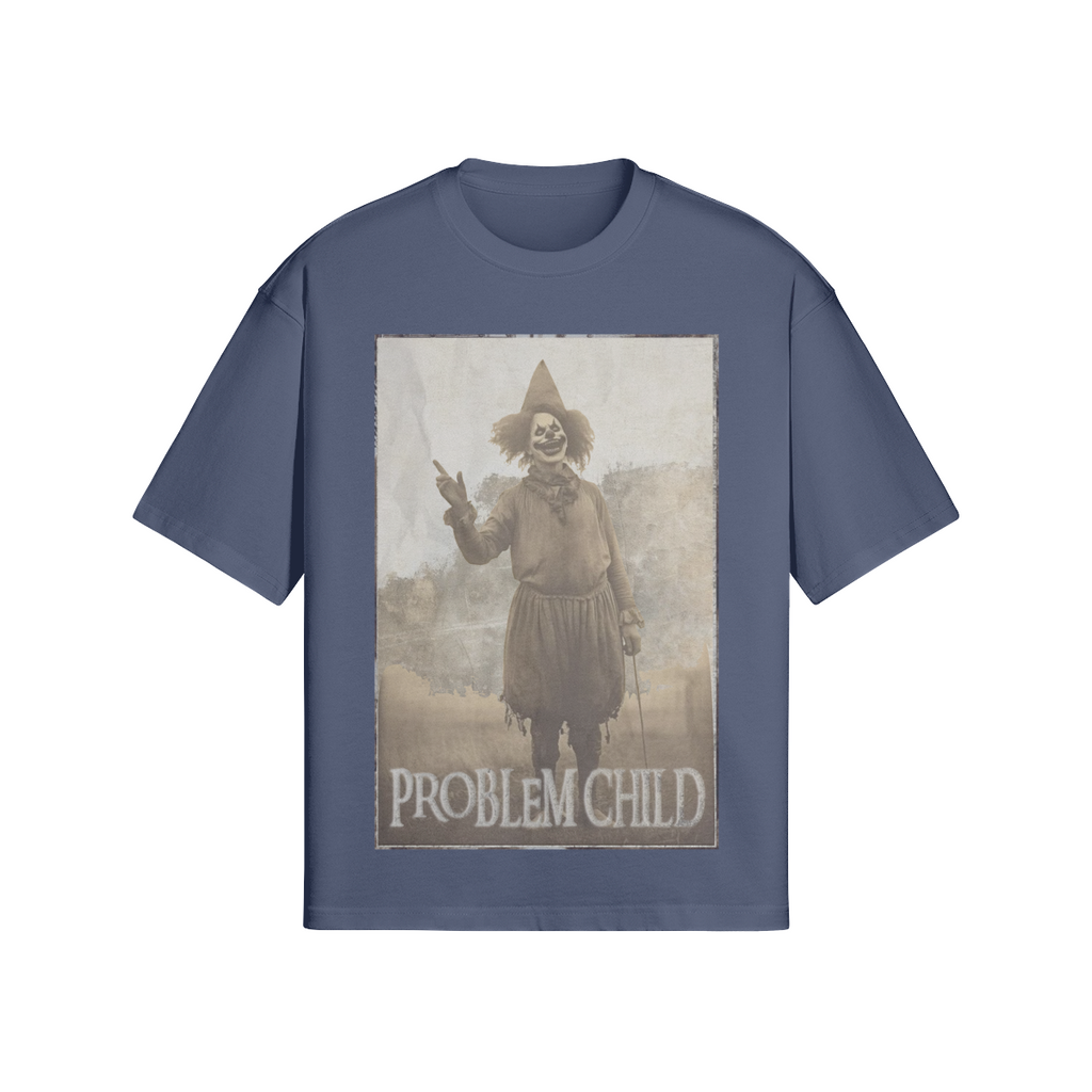 Oversized Streetwear T-Shirt „Problemchild“ – Graphic Print Unisex - Beatwear 71