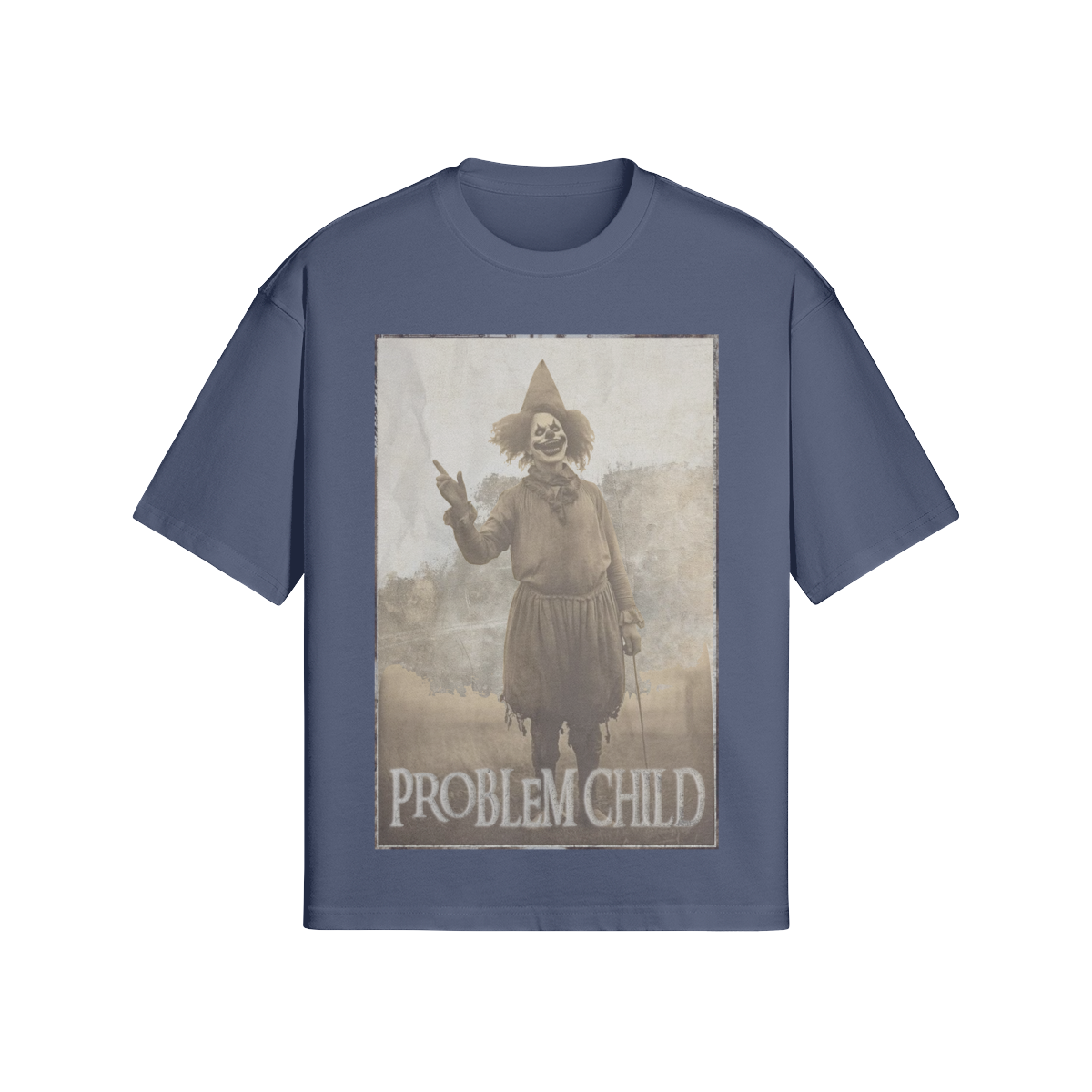 Oversized Streetwear T-Shirt „Problemchild“ – Graphic Print Unisex - Beatwear 71