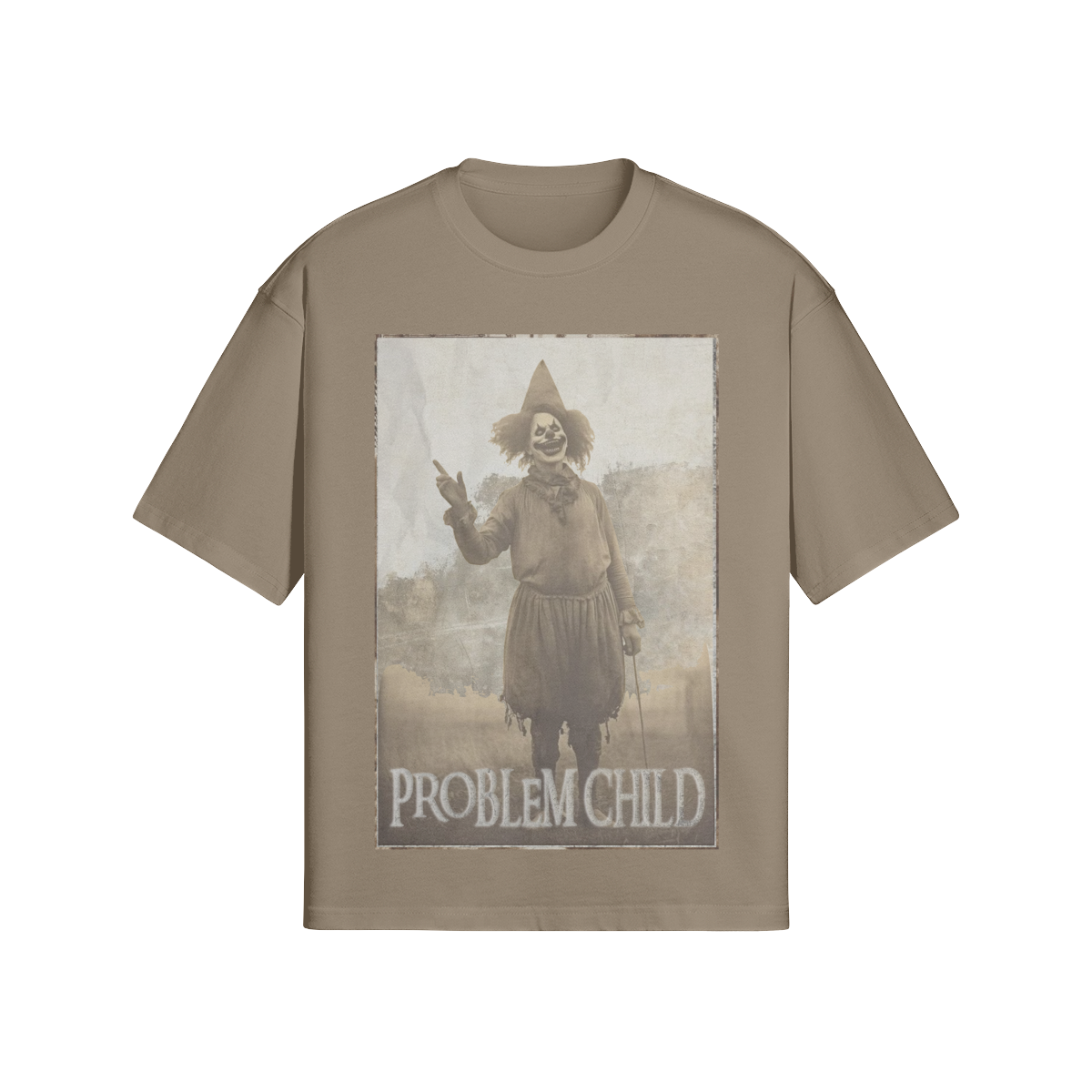 Oversized Streetwear T-Shirt „Problemchild“ – Graphic Print Unisex - Beatwear 71