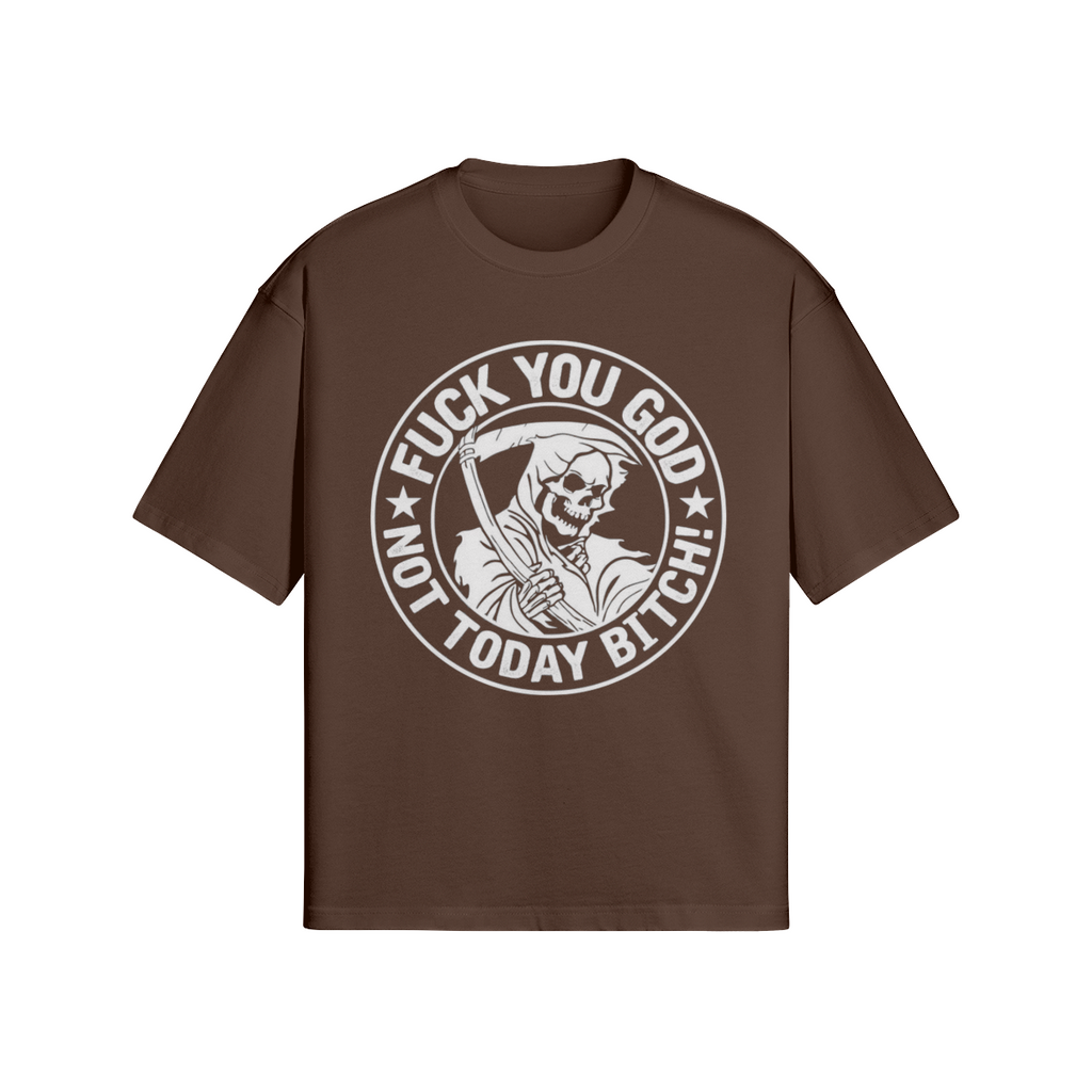 Streetwear T-Shirt „God – Fuck You God“ – Dark Graphic Unisex - Beatwear 71