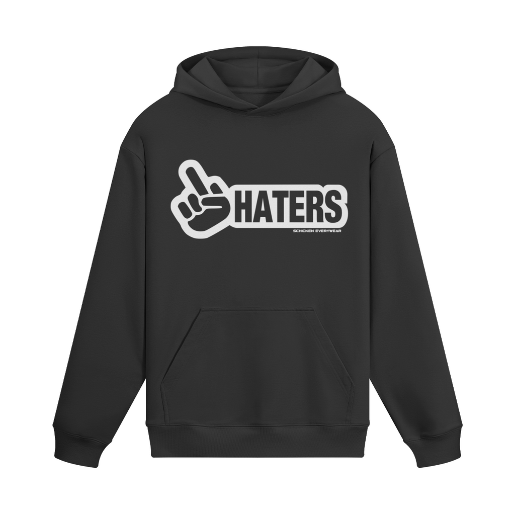 Oversized Streetwear Hoodie „Haters“ – Urban Statement Unisex - Beatwear 71