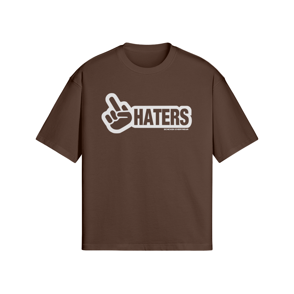 Oversized Streetwear T-Shirt „Haters“ – Urban Statement Unisex - Beatwear 71