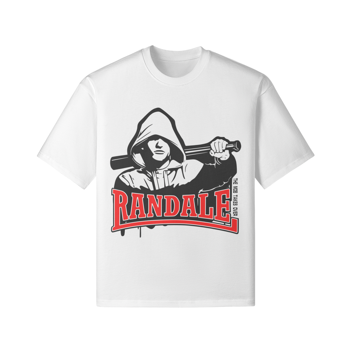 Minimalistisches "Randale" Statement T-Shirt - Urban Streetwear - Beatwear 71