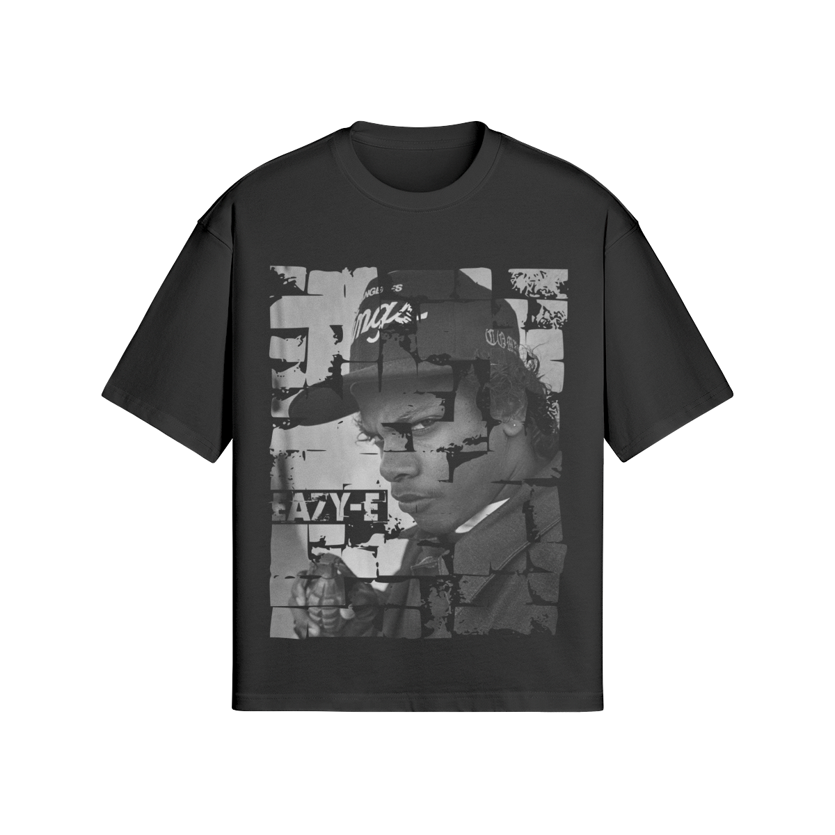 Oversized Streetwear T-Shirt „Eazy Street“ – Urban Photo Print Unisex - Beatwear 71