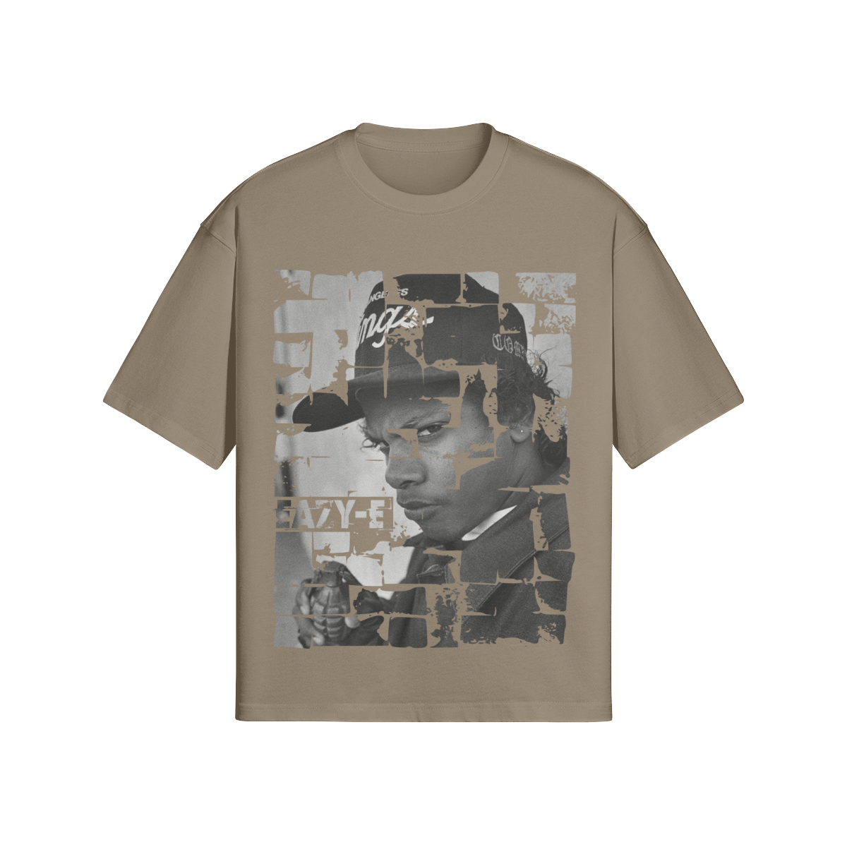 Oversized Streetwear T-Shirt „Eazy Street“ – Urban Photo Print Unisex - Beatwear 71