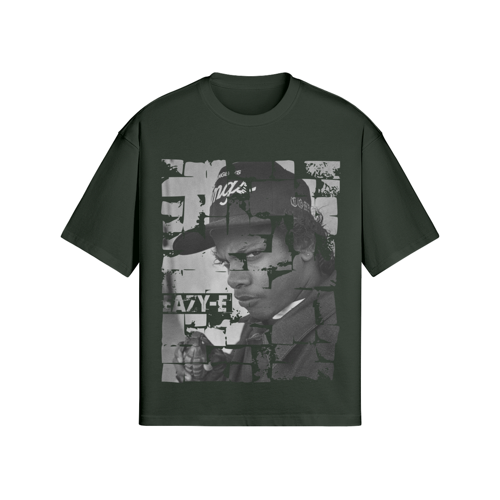Oversized Streetwear T-Shirt „Eazy Street“ – Urban Photo Print Unisex - Beatwear 71