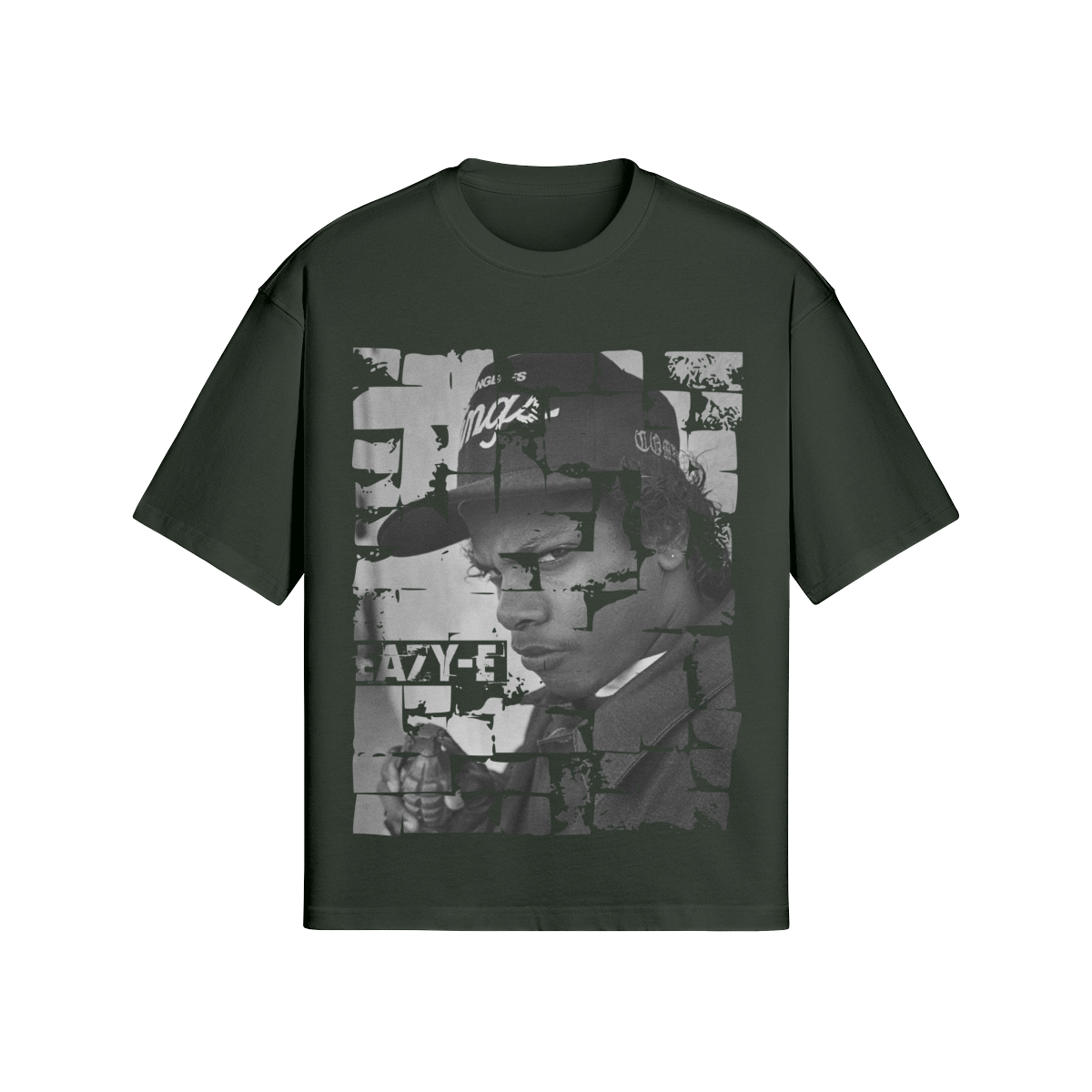 Oversized Streetwear T-Shirt „Eazy Street“ – Urban Photo Print Unisex - Beatwear 71