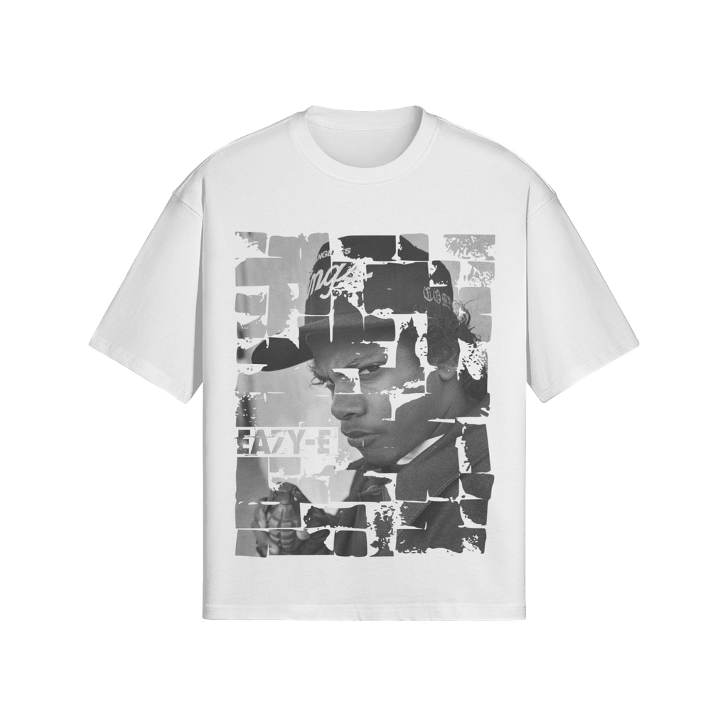 Oversized Streetwear T-Shirt „Eazy Street“ – Urban Photo Print Unisex - Beatwear 71