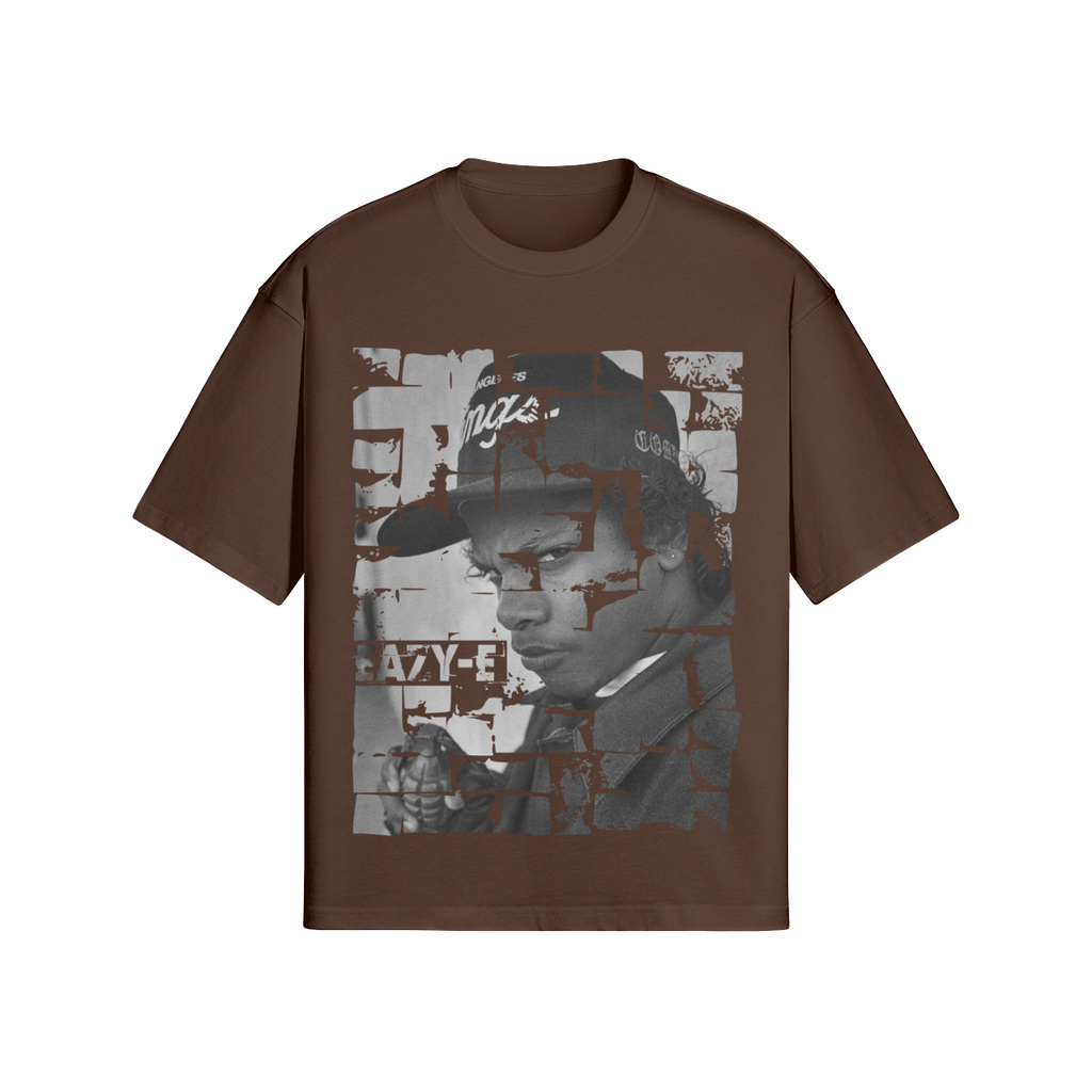 Oversized Streetwear T-Shirt „Eazy Street“ – Urban Photo Print Unisex - Beatwear 71