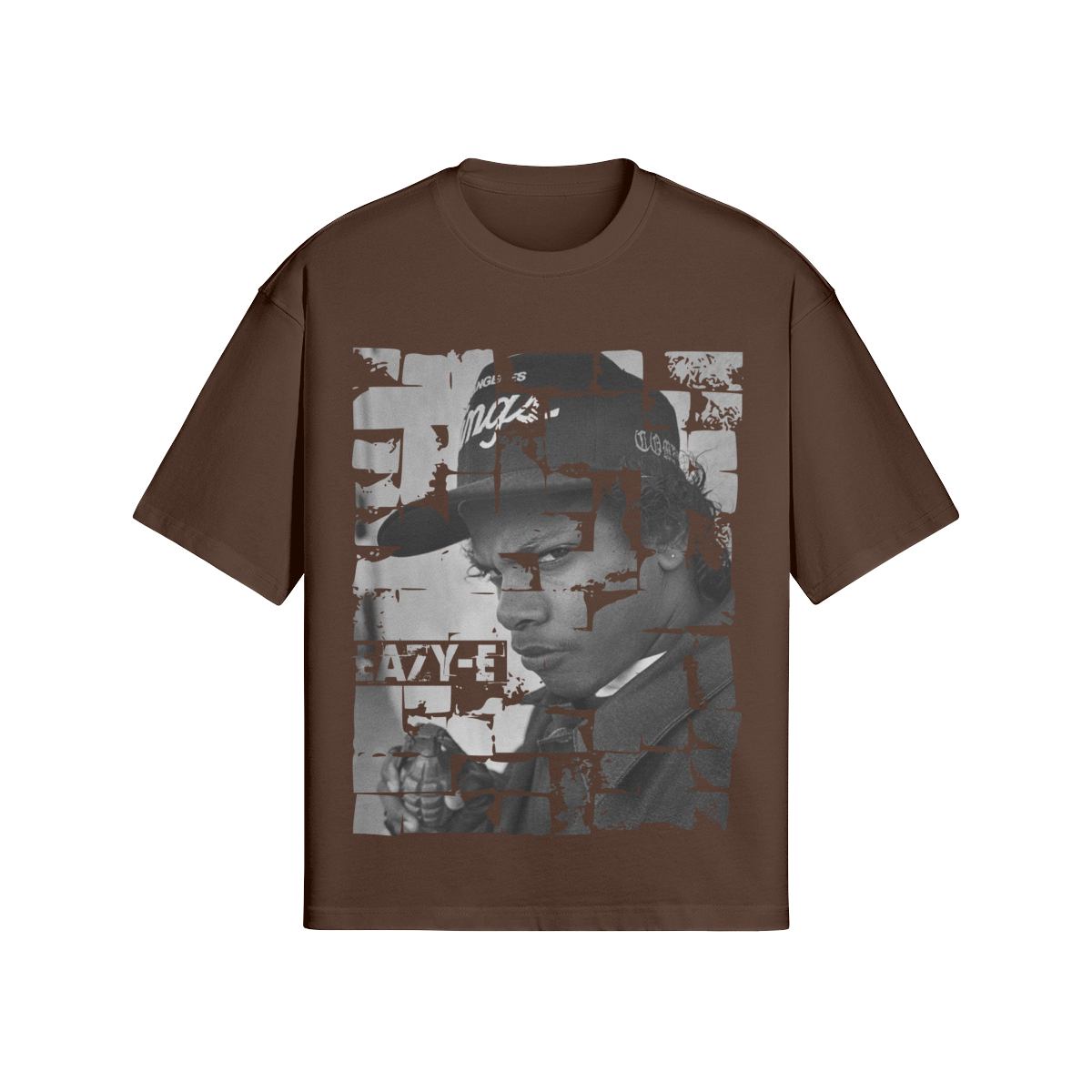 Oversized Streetwear T-Shirt „Eazy Street“ – Urban Photo Print Unisex - Beatwear 71