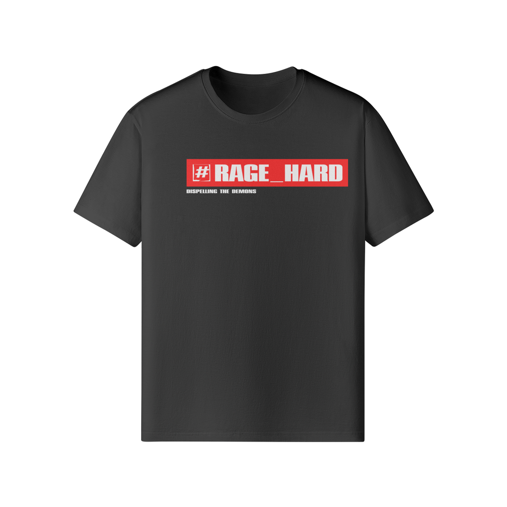 Statement Streetwear T-Shirt „Rage Hard“ – Graphic Unisex - Beatwear 71