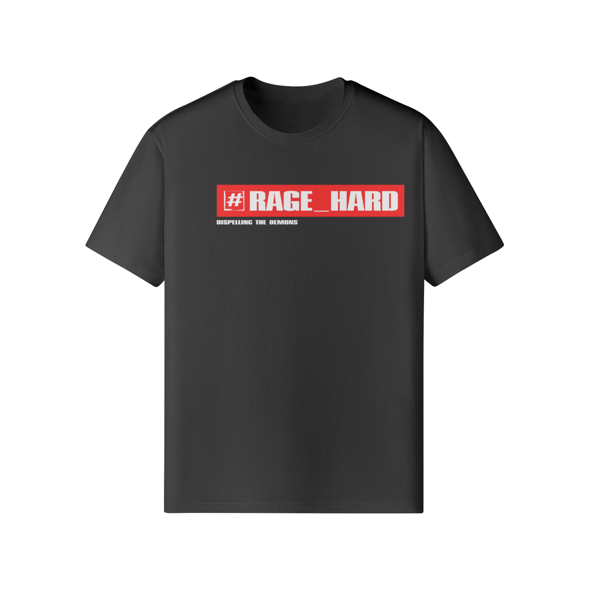 Statement Streetwear T-Shirt „Rage Hard“ – Graphic Unisex - Beatwear 71