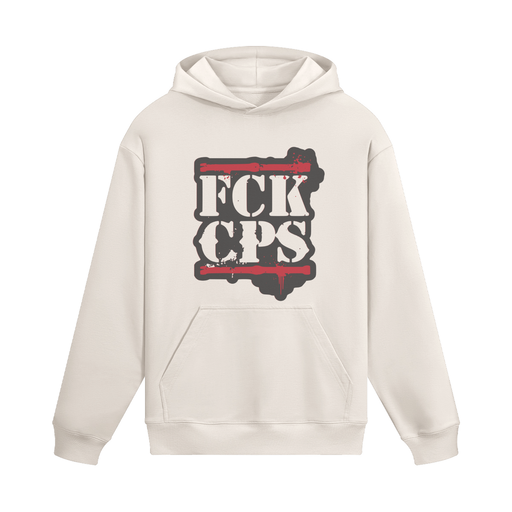Statement Streetwear Hoodie „FCKCPS“ – Graphic Print Unisex - Beatwear 71