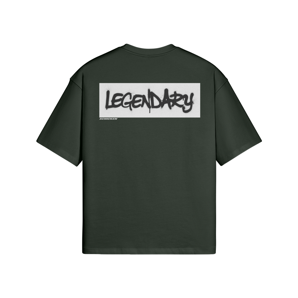 Streetwear T-Shirt „Legendary“ – Minimal Logo Print Unisex - Beatwear 71