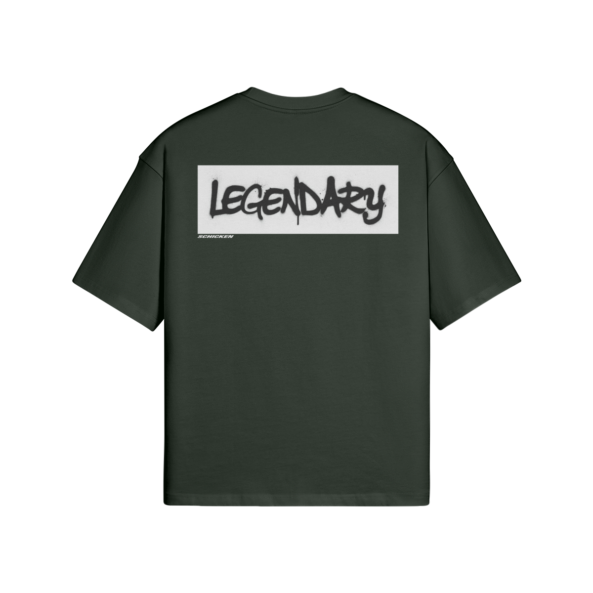 Streetwear T-Shirt „Legendary“ – Minimal Logo Print Unisex - Beatwear 71