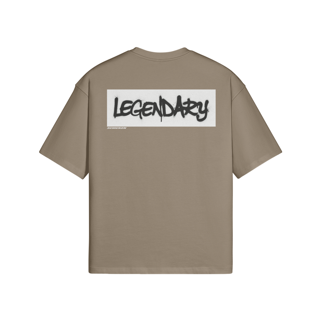 Streetwear T-Shirt „Legendary“ – Minimal Logo Print Unisex - Beatwear 71