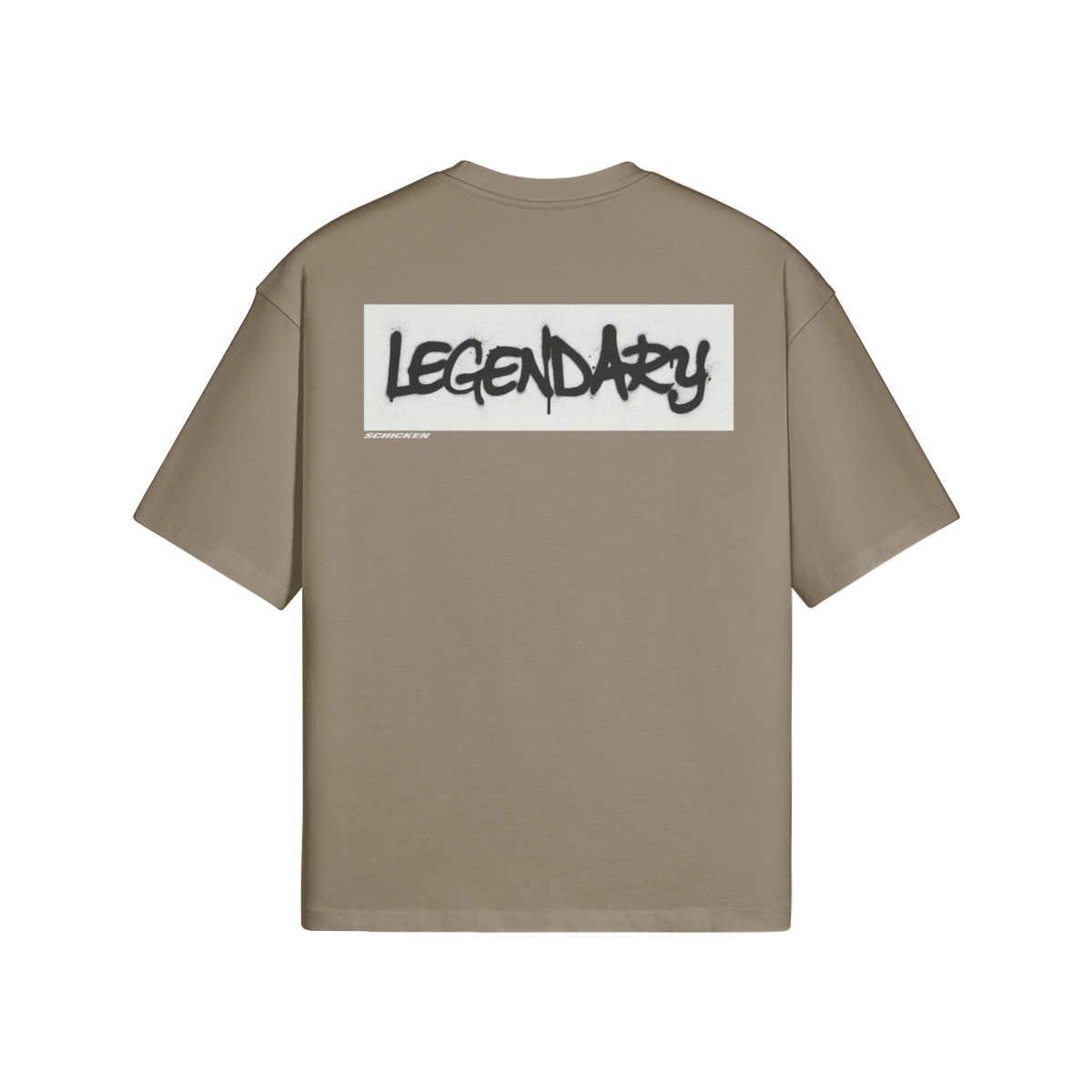 Streetwear T-Shirt „Legendary“ – Minimal Logo Print Unisex - Beatwear 71