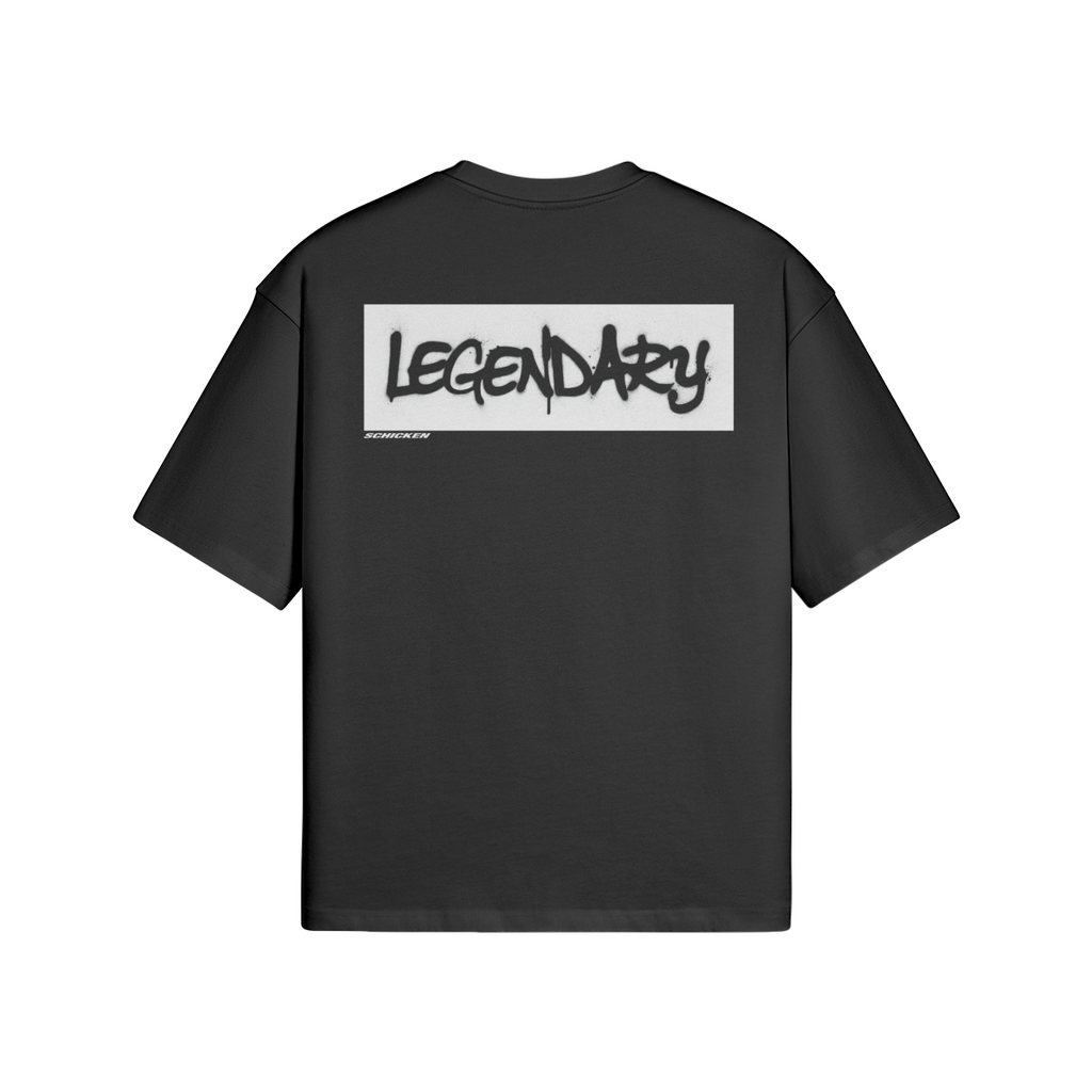 Streetwear T-Shirt „Legendary“ – Minimal Logo Print Unisex - Beatwear 71
