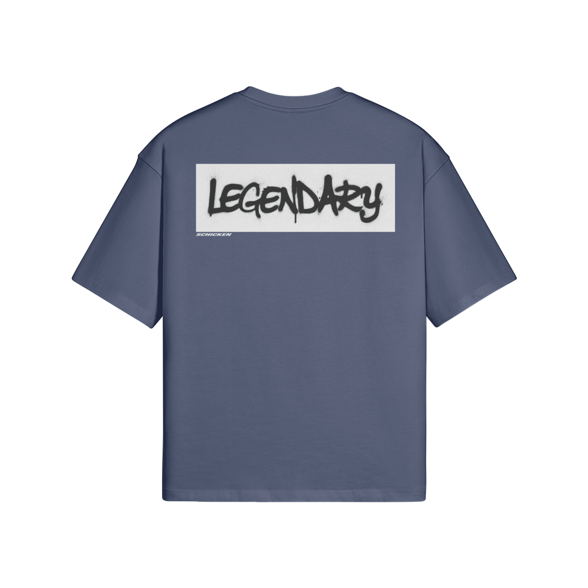 Streetwear T-Shirt „Legendary“ – Minimal Logo Print Unisex - Beatwear 71
