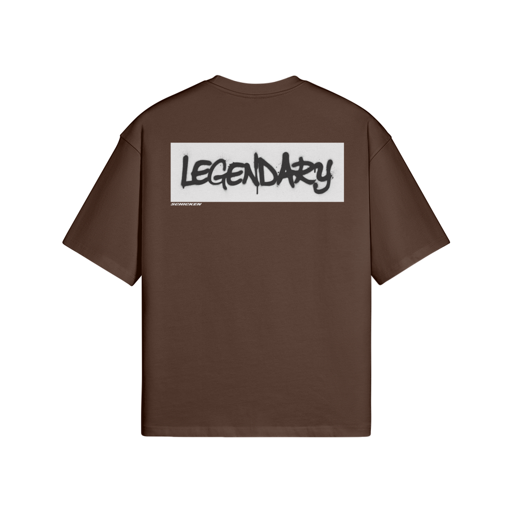 Streetwear T-Shirt „Legendary“ – Minimal Logo Print Unisex - Beatwear 71