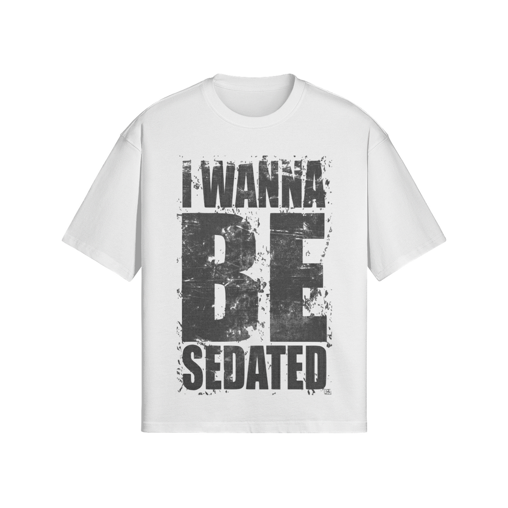 Vintage Distressed T-Shirt: "I Wanna Be Sedated" - Punk Rock Statement - Beatwear 71