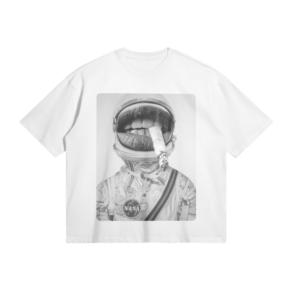 Oversized Streetwear T-Shirt „Lost Astronaut“ – Space Portrait Unisex - Beatwear 71